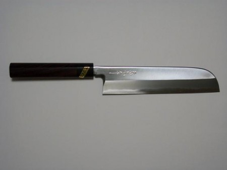 NO,12恵光作7寸鎌型薄刃包丁